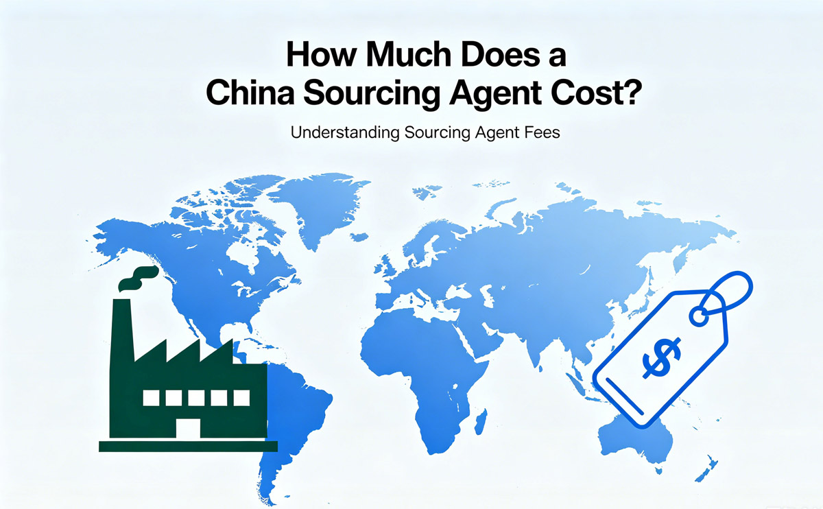 How much does a sourcing agent charge in China in 2026 01