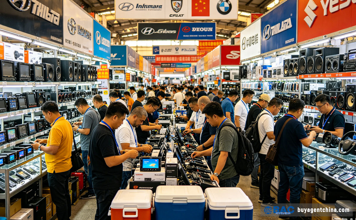 How to Buy Car Electrical Appliances from China 01 market