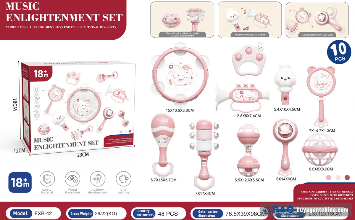 How to Hire a Reliable Local Sourcing Agent for Baby Toys in China 01 Music Enlightenment Set