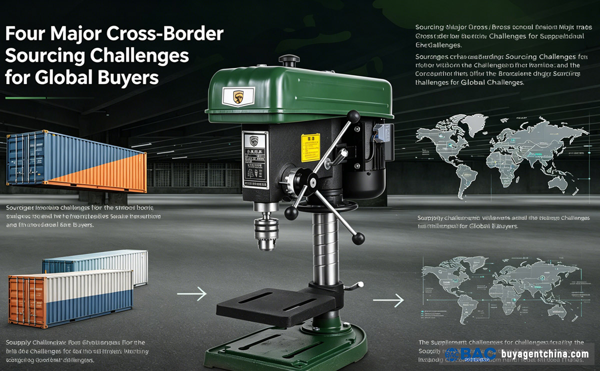 How to Source All Types of Drill Machines from China 02 Four Major Cross-Border Sourcing Challenges for Global Buyers