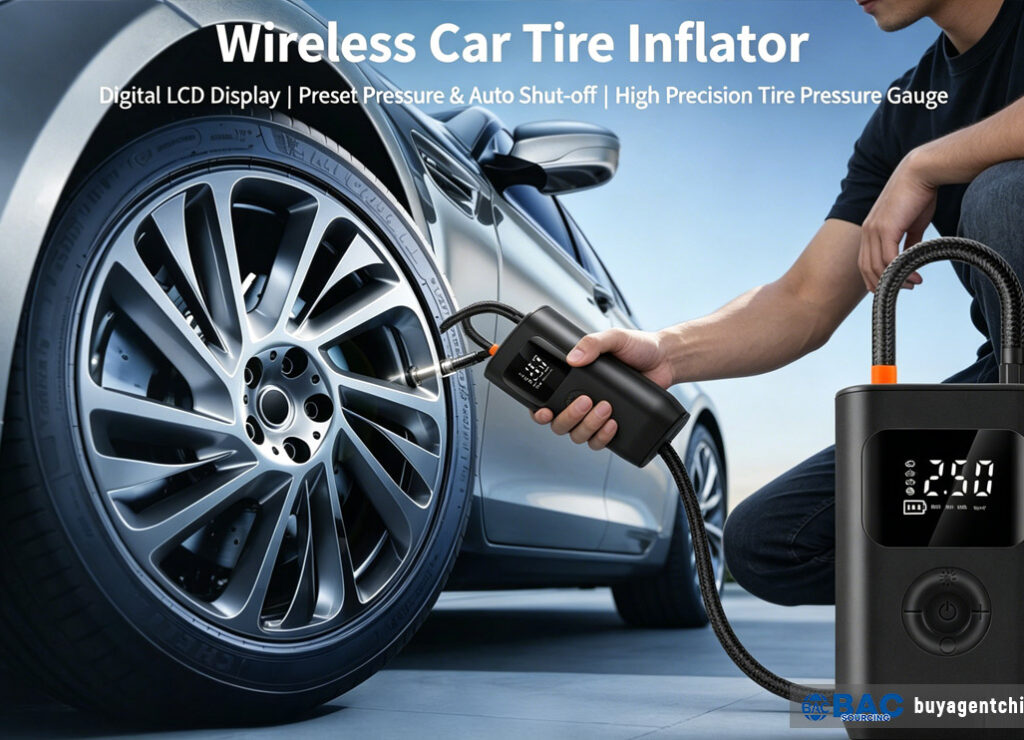 How to Source Car Tire Inflators from China 01 Wireless Car Tire Inflator