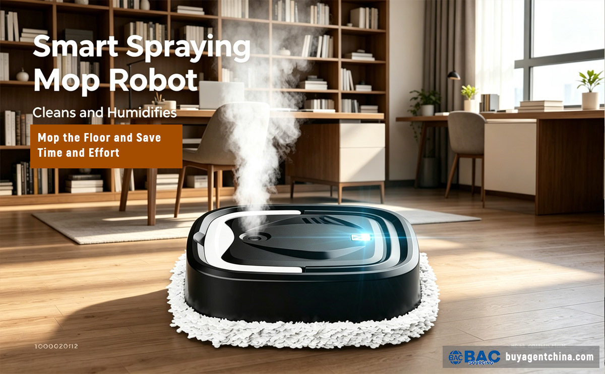How to Source Floor Scrubbers from China 04 Cordless Smart Automatic Floor Cleaner and Polishe