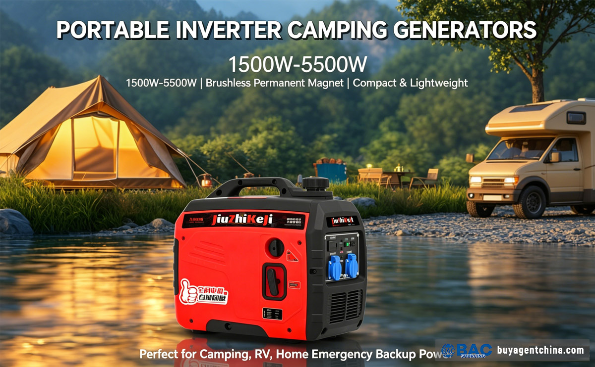 How to Source Generators from China Cost-Effectively 03 PORTABLE INVERTER CAMPING GENERATORS