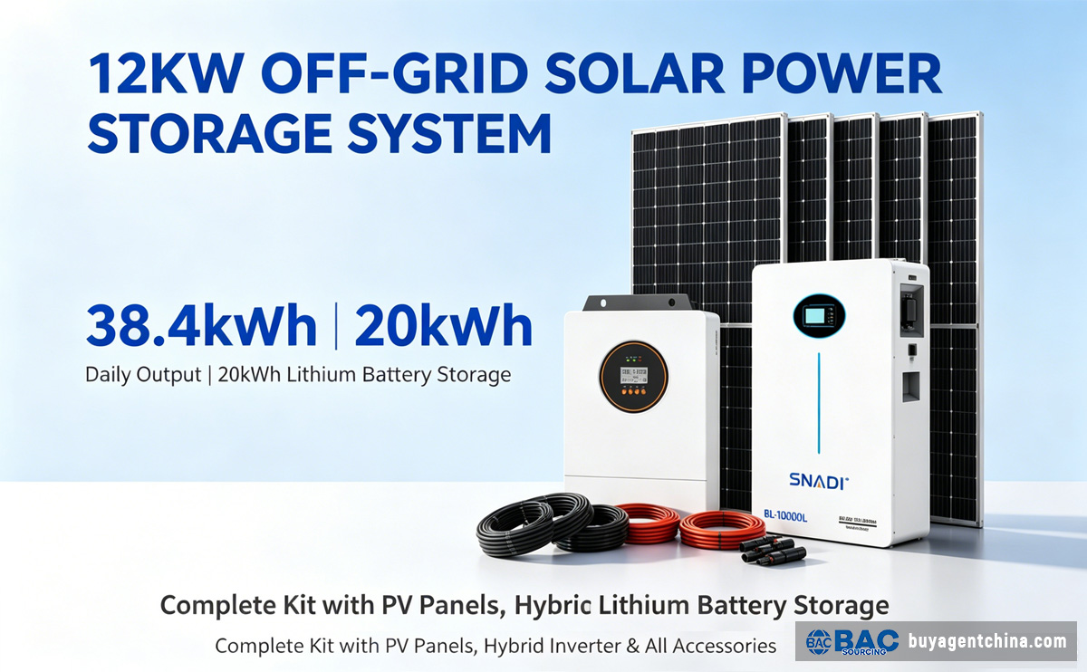 How to Source Generators from China Cost-Effectively 06-12KW OFF-GRID SOLAR POWER STORAGE SYSTEM