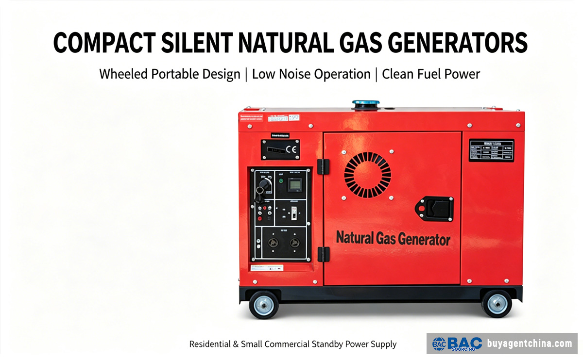 How to Source Generators from China Cost-Effectively 08 COMPACT SILENT NATURAL GAS GENERATORS
