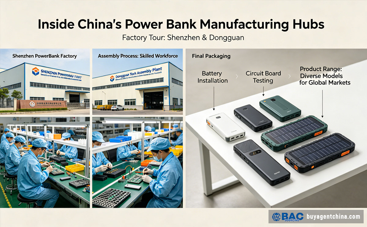 How to Source Power Banks from China 01 Top Power Bank Manufacturing Hubs Across China