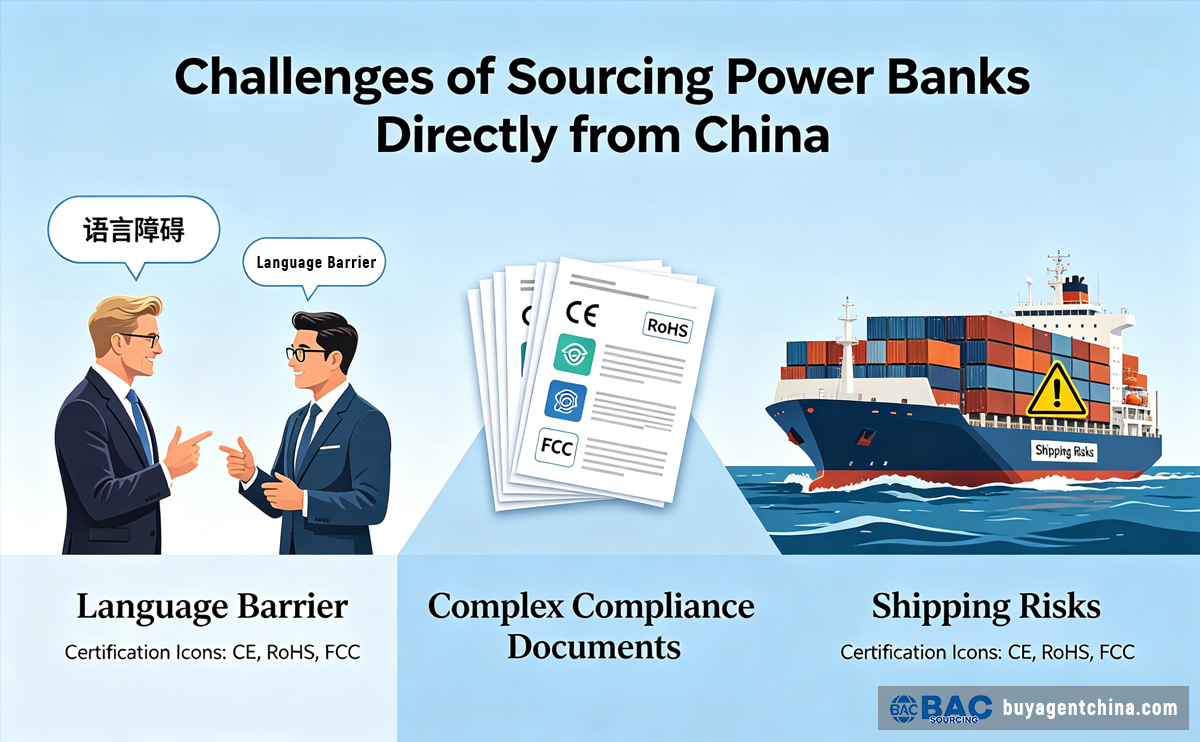 How to Source Power Banks from China 03 Common Pain Points When Sourcing Power Banks Directly