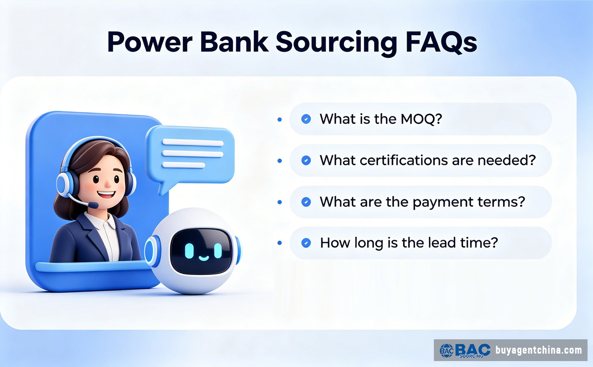How to Source Power Banks from China 06 Frequently Asked Questions About Power Bank Sourcing