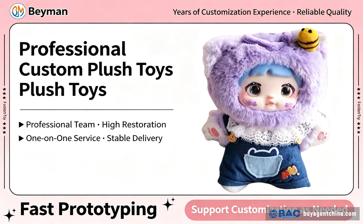 How to Source Toy Dolls from China Reliably 01 Professional Custom Plush Toys