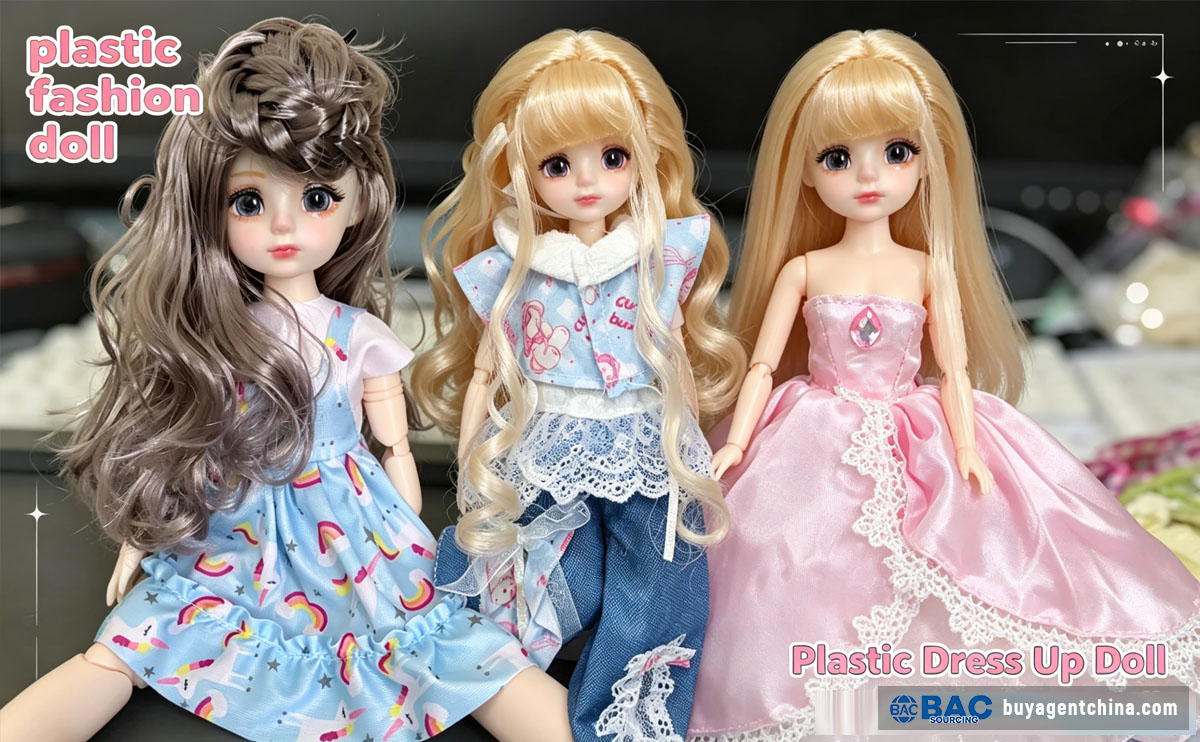 How to Source Toy Dolls from China Reliably 03 Plastic fashion doll