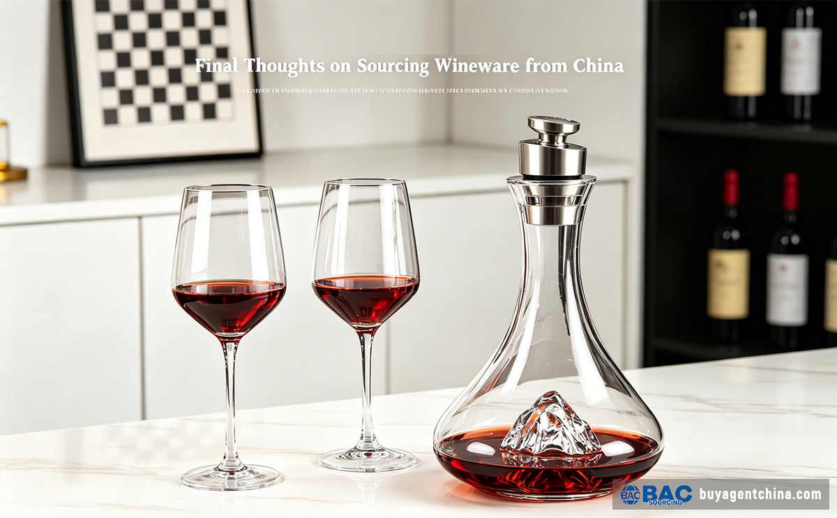 How to Source Wineware from China 04 Final Thoughts on Sourcing Wineware from China