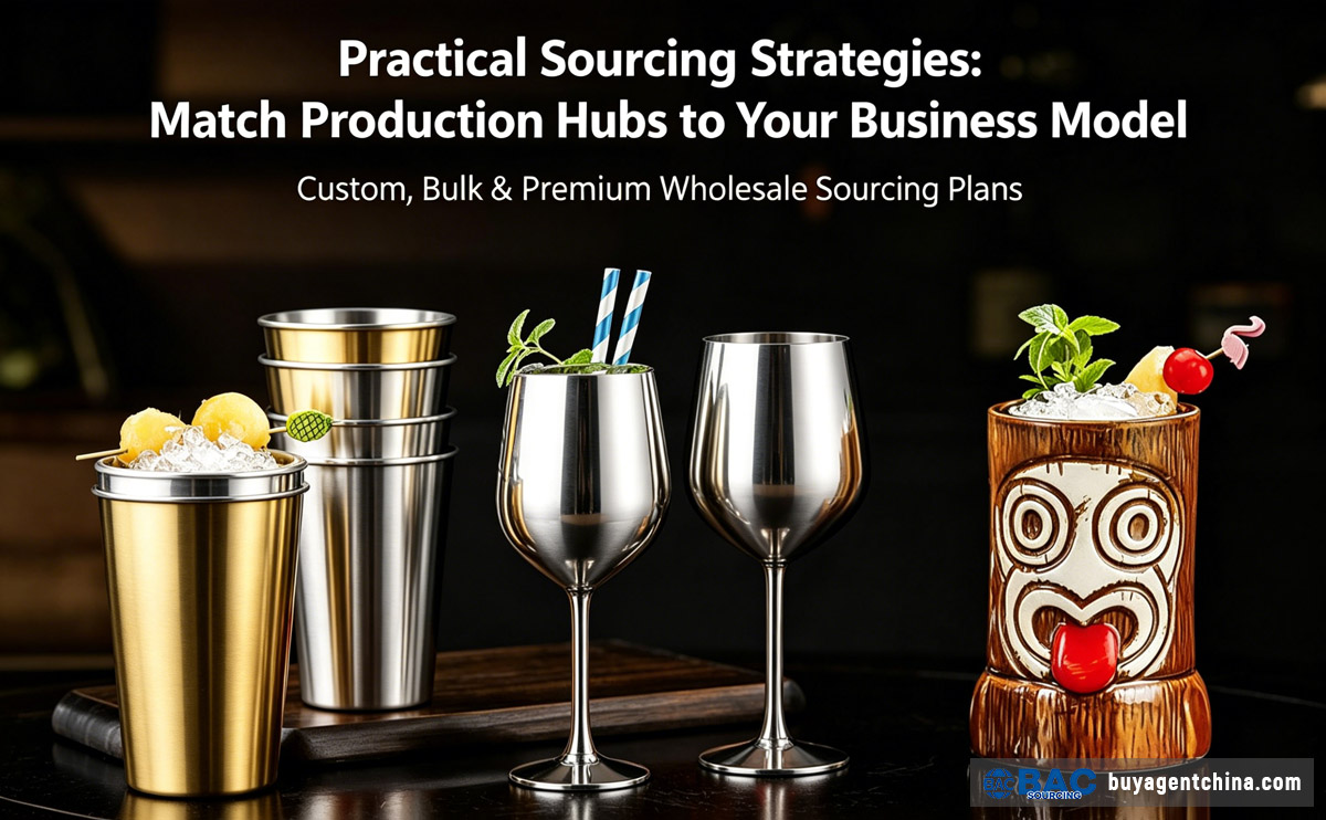 How to Source Wineware from China 07 Practical Sourcing Strategies Match Production Hubs to Your Business Model