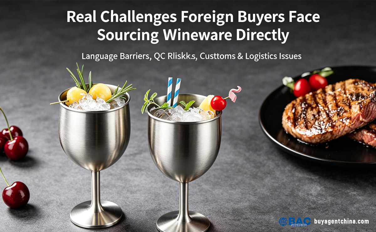 How to Source Wineware from China 09 Real Challenges Foreign Buyers Face Sourcing Wineware Directly