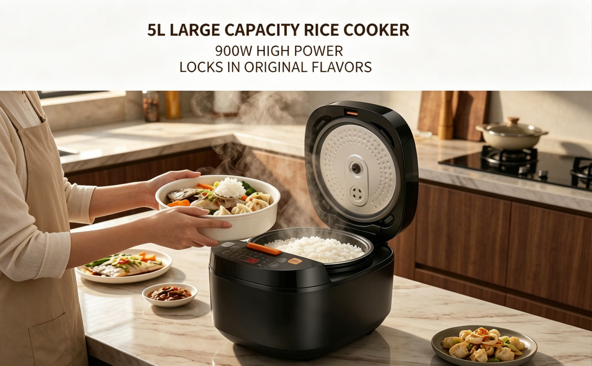 How to Sourcing Kitchen Equipment from China 03 Large-Capacity Rice Cooker
