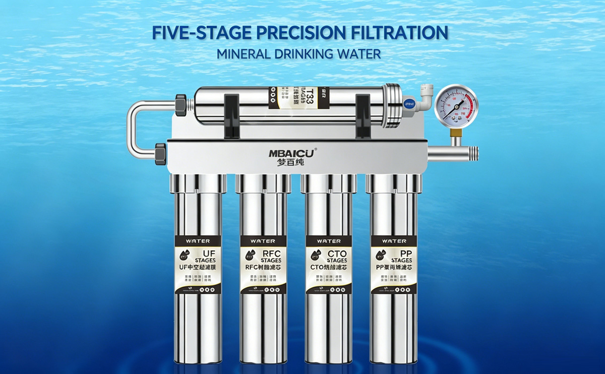 How to Sourcing Kitchen Equipment from China 07 Five-Stage Water Purifier