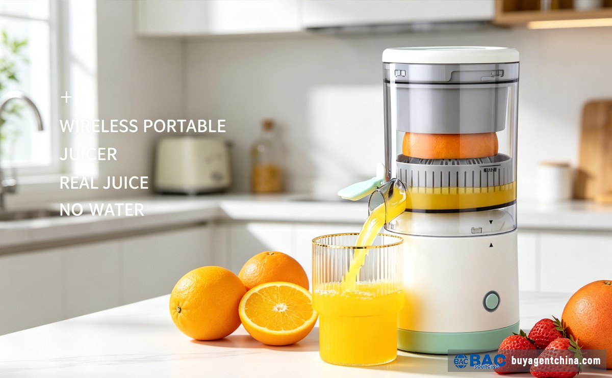 How to Sourcing Kitchen Equipment from China01 Wireless Portable Juicer