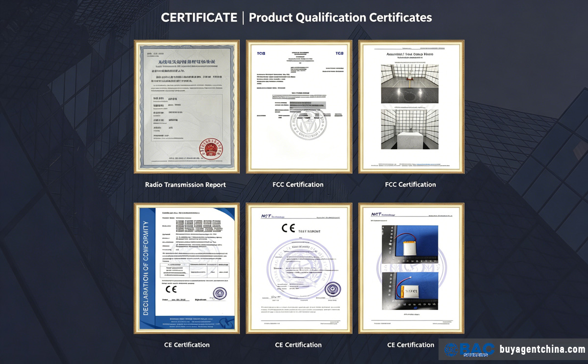 How to Source the Right Smart Bands from China 03-CERTIFICATE