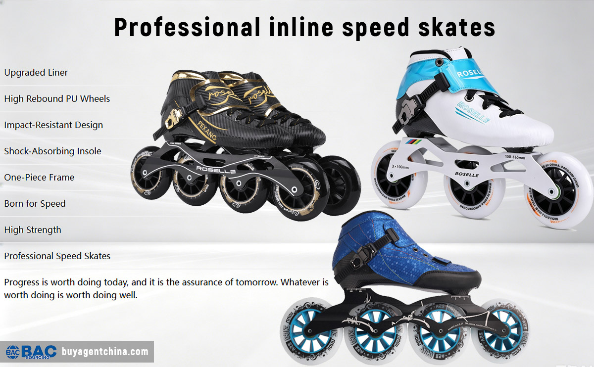 How to Source Roller Skates from China -Professional inline speed skates 04