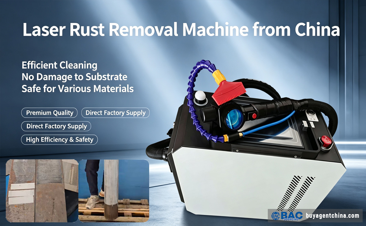 Pulse Laser Rust Removal Machine from China