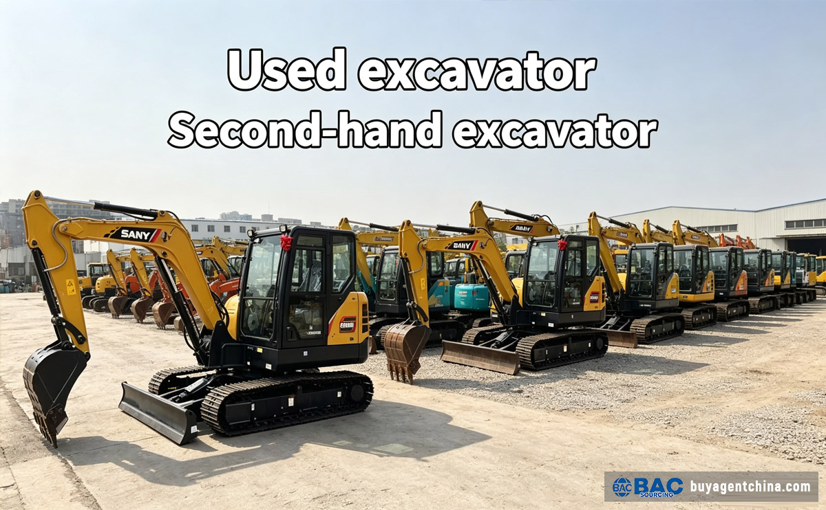 How to Source Excavators from China Used Excavator (Second-hand excavator) 02