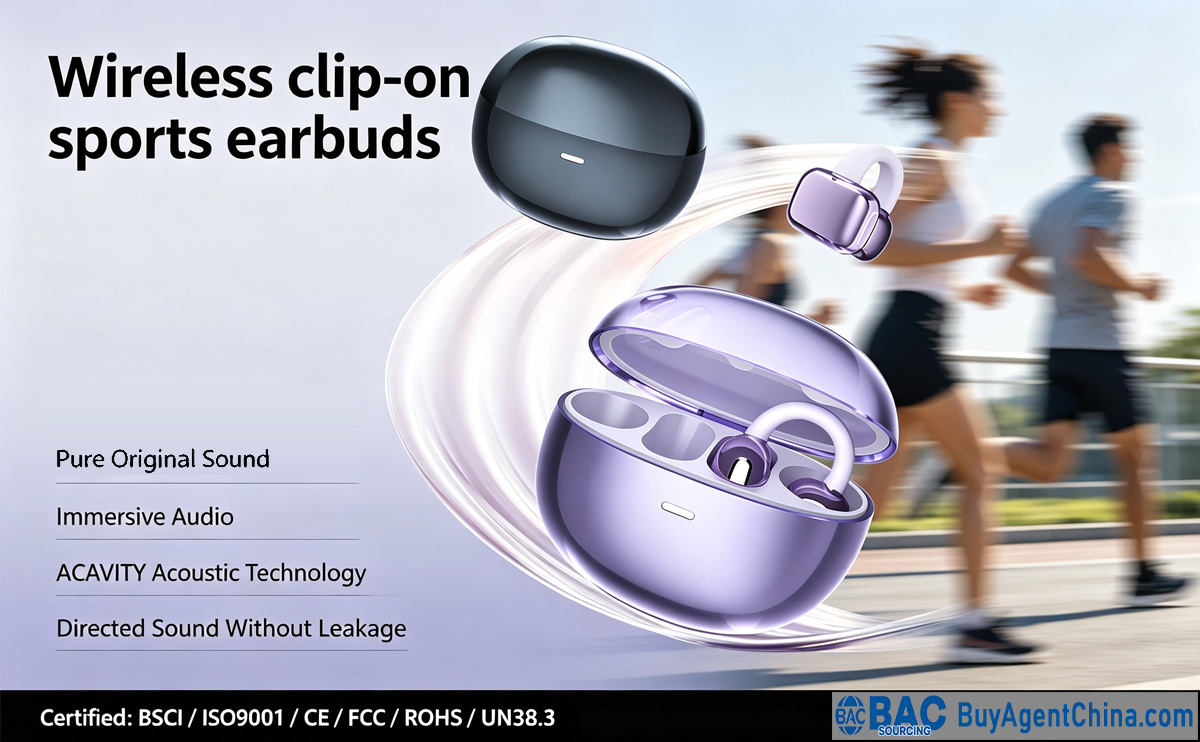 Wireless clip-on sports earbuds 02