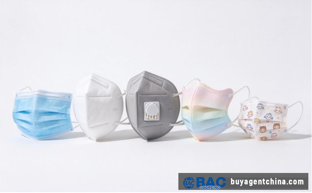 06 Different types of disposable face masks